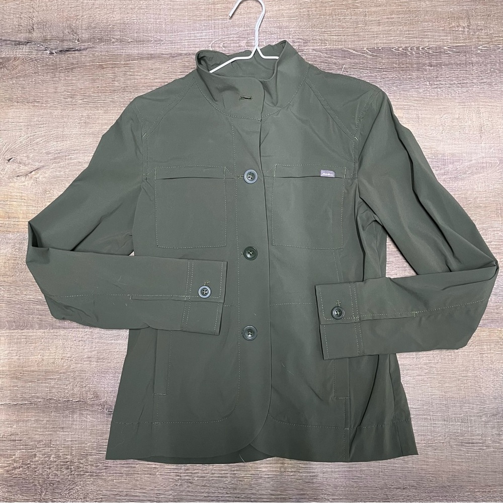 Eddie Bauer Dark Green Utility Jacket
